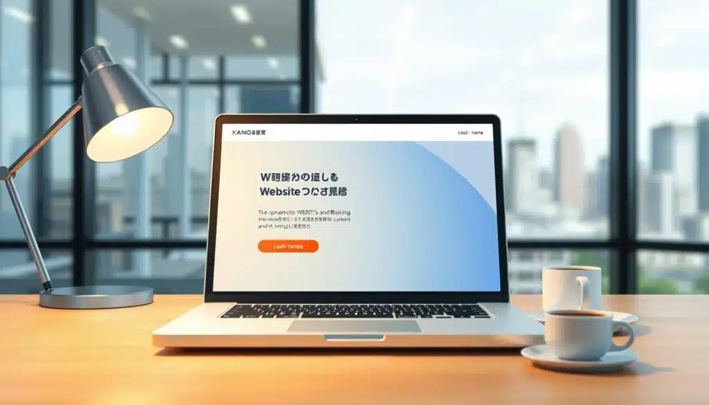 A modern, well-designed website content training section with a sleek, minimalist aesthetic. In the foreground, a large, high-resolution laptop screen displays a comprehensive training module on web design and content management. The laptop is positioned on a clean, wooden desk, surrounded by a few simple office accessories like a stylish lamp and a cup of coffee. The background features a blurred, out-of-focus cityscape, hinting at a professional, corporate environment. Soft, diffused lighting creates a warm, inviting atmosphere, while the camera angle is slightly elevated to showcase the training content in an engaging, eye-catching manner. A modern, well-designed website content training section with a sleek, minimalist aesthetic. In the foreground, a large, high-resolution laptop screen displays a comprehensive training module on web design and content management. The laptop is positioned on a clean, wooden desk, surrounded by a few simple office accessories like a stylish lamp and a cup of coffee. The background features a blurred, out-of-focus cityscape, hinting at a professional, corporate environment. Soft, diffused lighting creates a warm, inviting atmosphere, while the camera angle is slightly elevated to showcase the training content in an engaging, eye-catching manner.