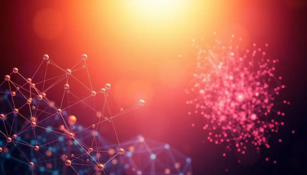 A vibrant, photorealistic illustration of various types of machine learning models. In the foreground, a neural network diagram with interconnected nodes and activations, bathed in a warm, diffused light. In the middle ground, a decision tree with branching pathways, its geometry defined by sharp, high-contrast shadows. In the background, a scatterplot of data points, visualized through a complex algorithm, the points clustering and dispersing in mesmerizing patterns. The overall scene conveys the sophisticated, yet elegant nature of modern machine learning techniques, inviting the viewer to explore the fascinating inner workings of artificial intelligence. A vibrant, photorealistic illustration of various types of machine learning models. In the foreground, a neural network diagram with interconnected nodes and activations, bathed in a warm, diffused light. In the middle ground, a decision tree with branching pathways, its geometry defined by sharp, high-contrast shadows. In the background, a scatterplot of data points, visualized through a complex algorithm, the points clustering and dispersing in mesmerizing patterns. The overall scene conveys the sophisticated, yet elegant nature of modern machine learning techniques, inviting the viewer to explore the fascinating inner workings of artificial intelligence.
